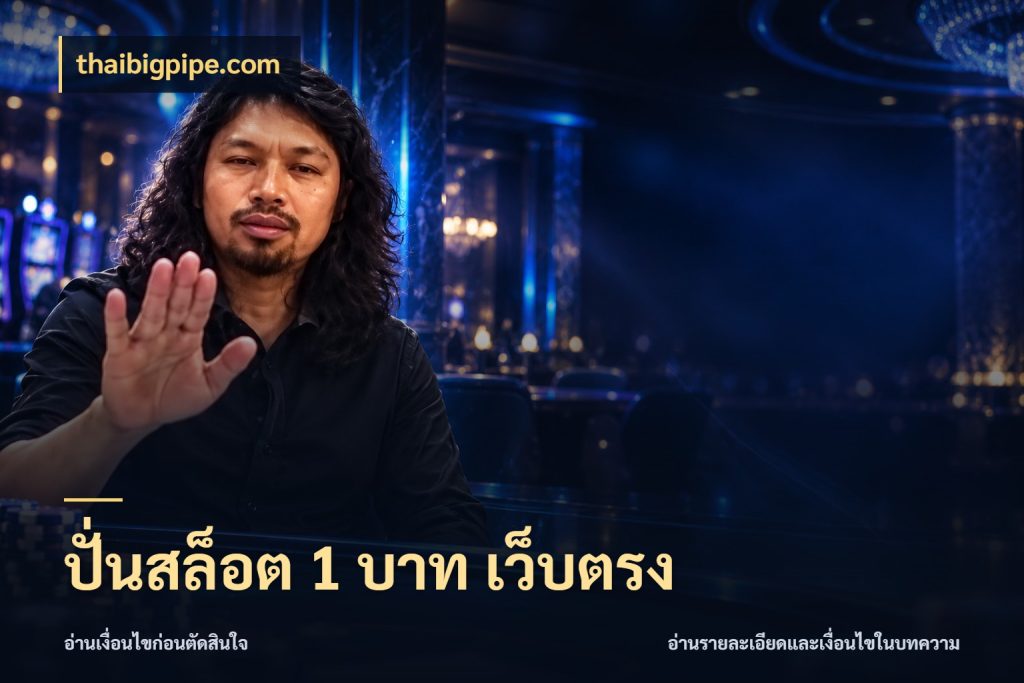 ปั่นสล็อต 1 บาท เว็บตรง