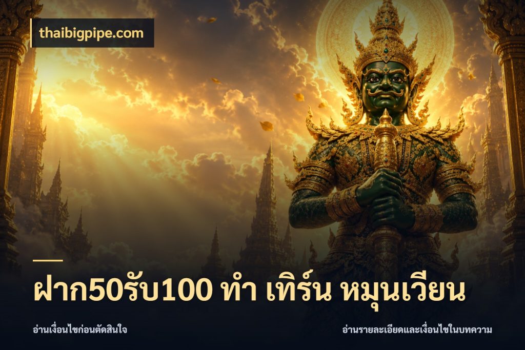 ฝาก50รับ100 ทํา เทิร์น หมุนเวียน